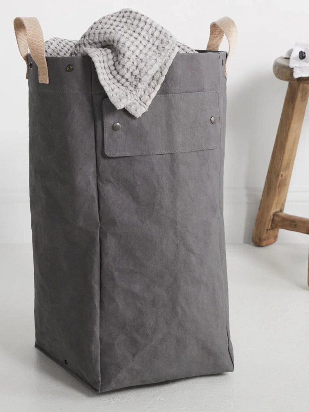 Uashmama Laundry Hamper - Dark Grey